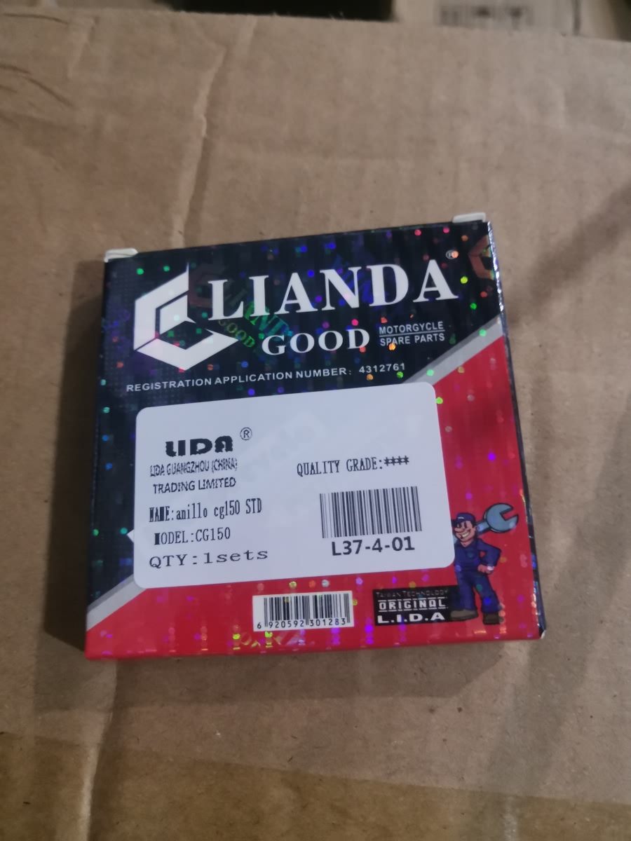 repuesto de moto MOTO71 — ANILLO CG150 STD
