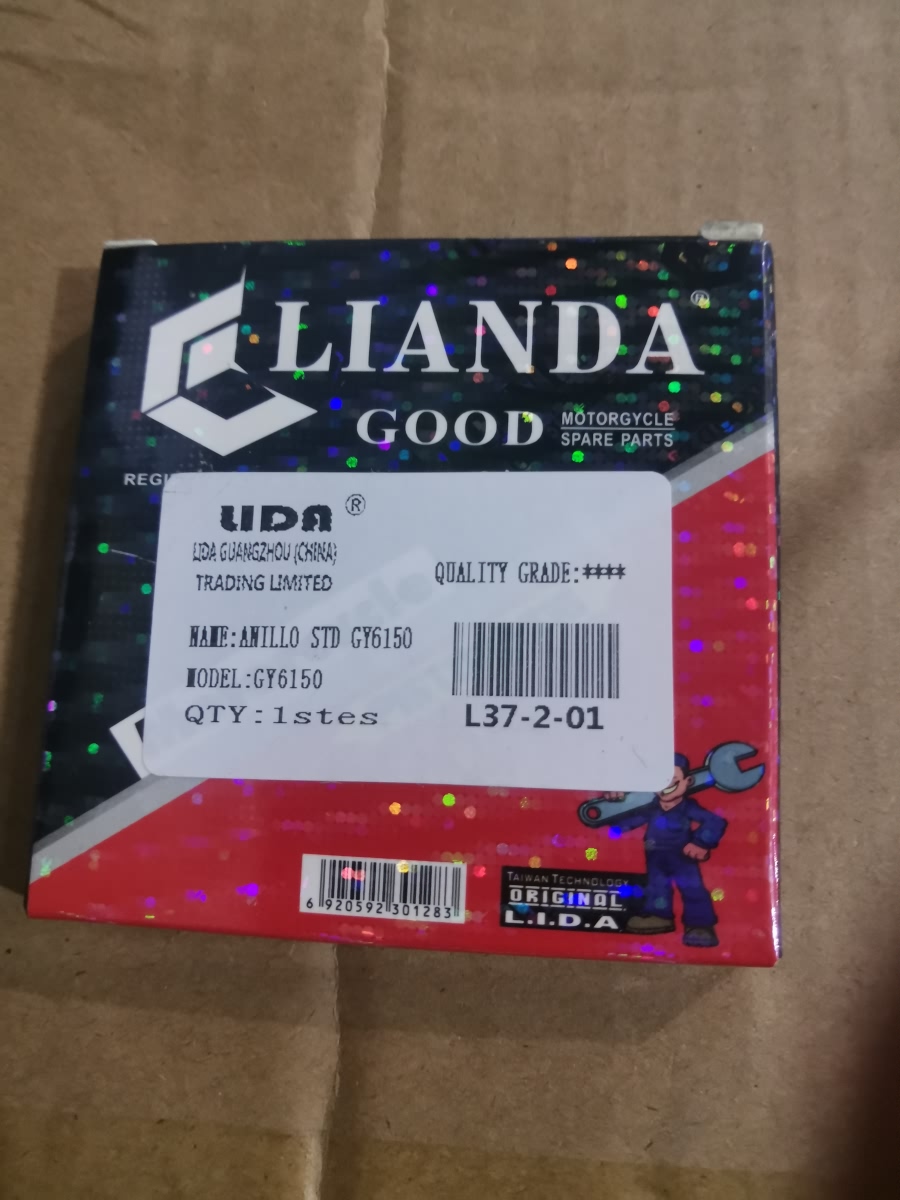 repuesto de moto MOTO71 — ANILLO GY6150 MATRIX STD