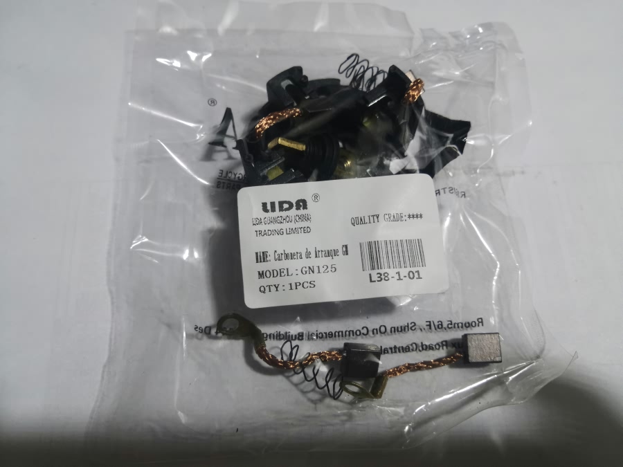 repuesto de moto MOTO71 — CARBONERA DE ARRANQUE GN