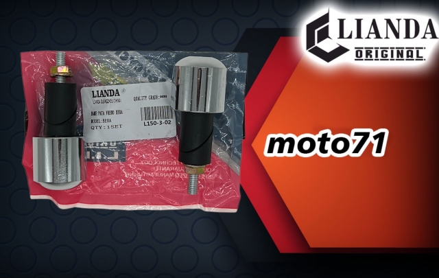 repuesto de moto MOTO71 — CONTRAPESO VOLANTE BERA CROMADA PEQ PAR