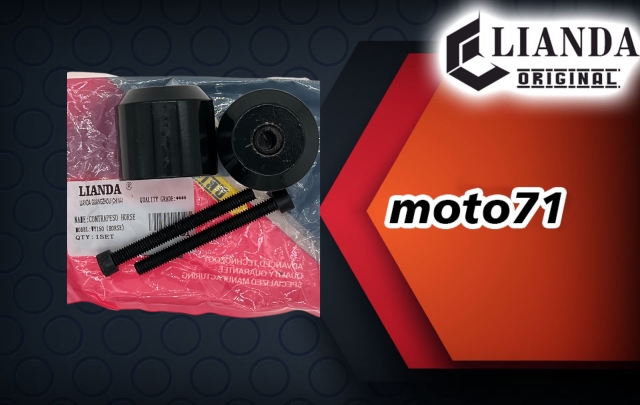 repuesto de moto MOTO71 — CONTRAPESO VOLANTE HORSE NEGRO GDE PAR
