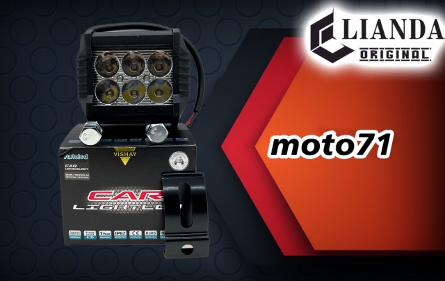 repuesto de moto MOTO71 — FARO 6LED CUADRADO