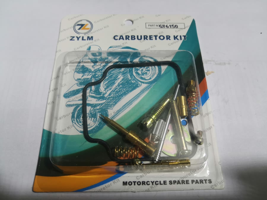 repuesto de moto MOTO71 — KIT REPARACION DE CARBURADOR GY6