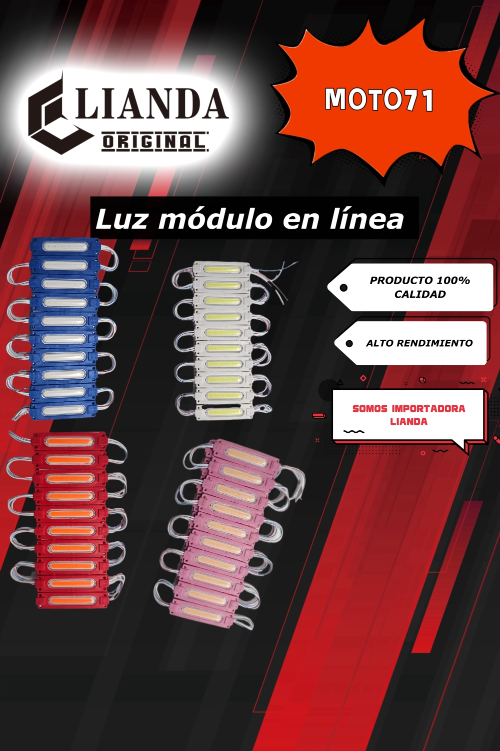 repuesto de moto MOTO71 — LUZ-MODULO-EN-LINEA