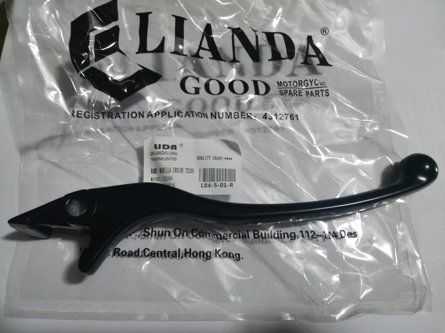 repuesto de moto MOTO71 — MANILLA CROCHE TX200 NEGRA