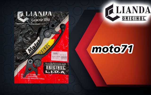 repuesto de moto MOTO71 — MANILLA FRENO ARSEN2 NEGRA