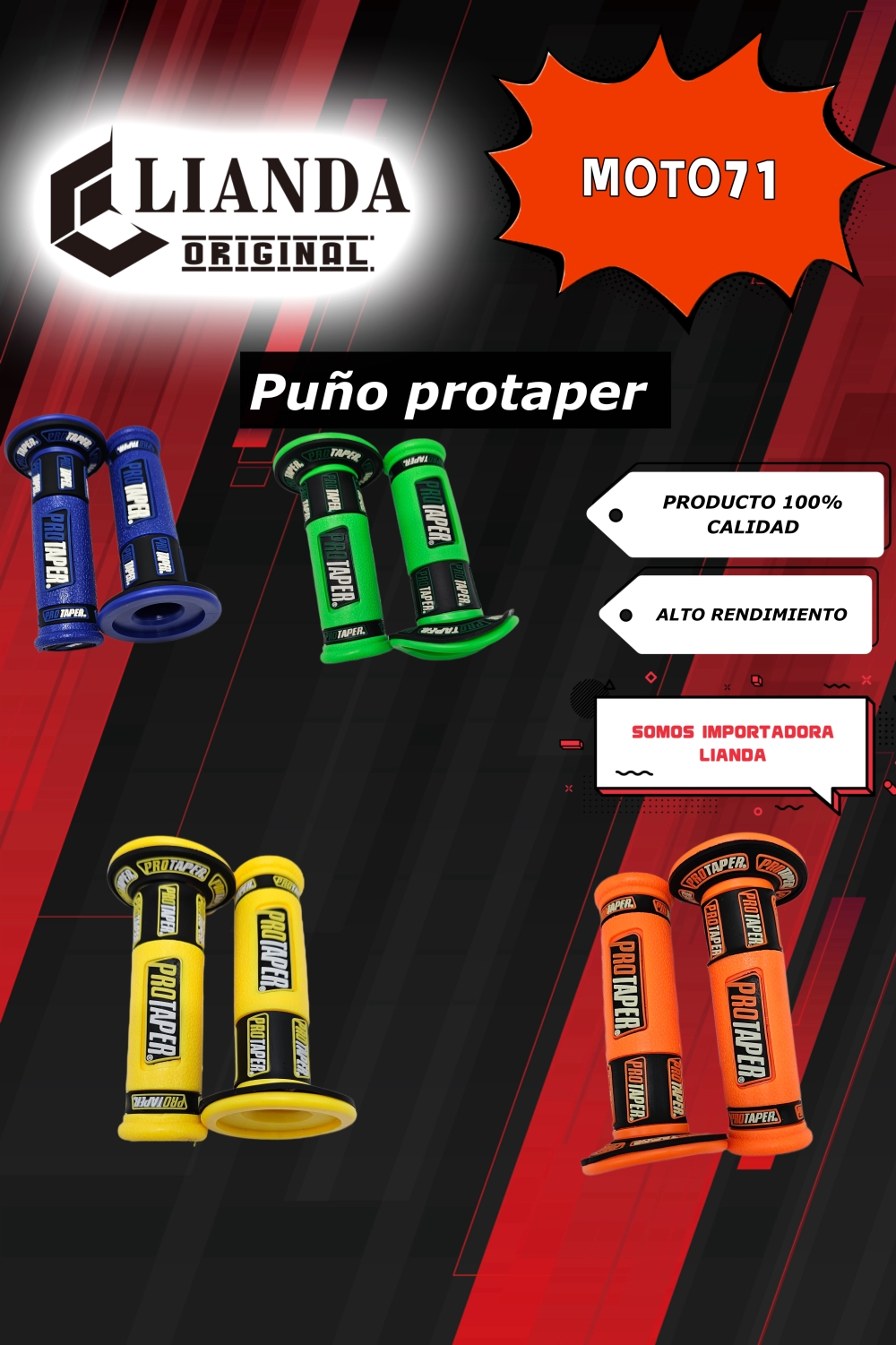 repuesto de moto MOTO71 — PUNO-PROTAPER