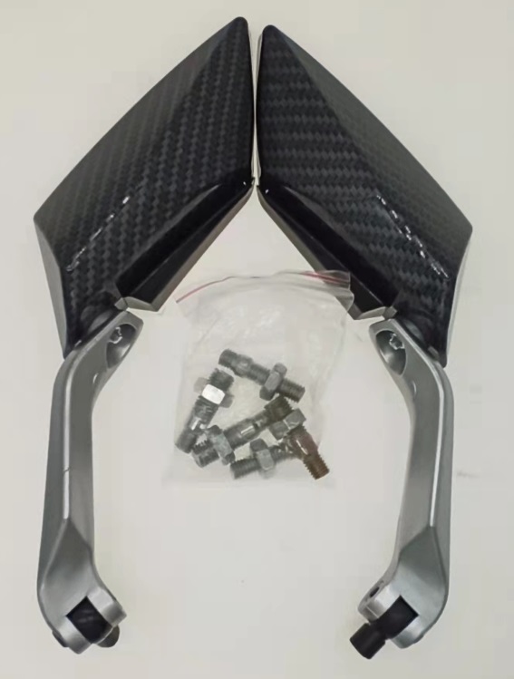 repuesto de moto MOTO71 — RETROVISOR UNIVERSAL NEGROGRIS PAR