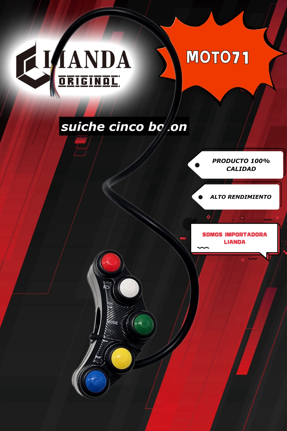 repuesto de moto MOTO71 — SUICHE-5-BOTON