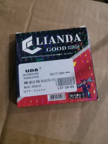 repuesto de moto MOTO71 — ANILLO BERA SOCIALISTA STD