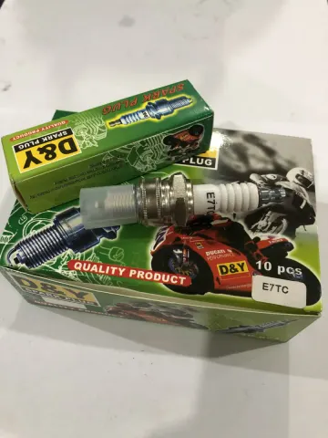 repuesto de moto MOTO71 — BUJIA E7TC VESPABRASILIAESCARABAJO