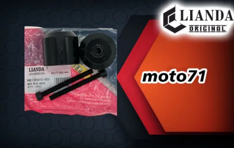 repuesto de moto MOTO71 — CONTRAPESO VOLANTE HORSE NEGRO GDE PAR