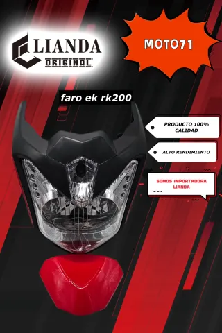 repuesto de moto MOTO71 — FARO-RK200