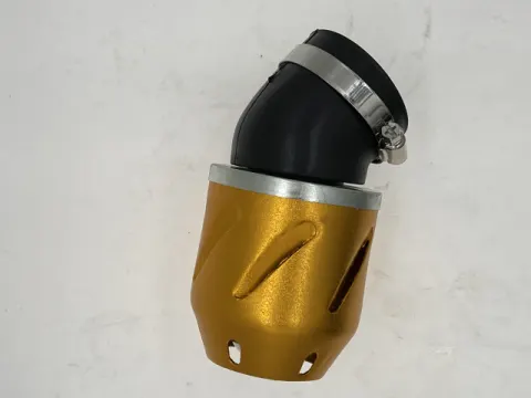 repuesto de moto MOTO71 — FILTRO CONICA UNIVERSAL ALUMINIO CURVA