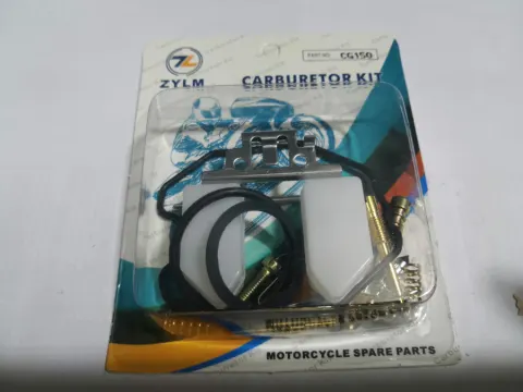 repuesto de moto MOTO71 — KIT REPARACION DE CARBURADOR CG150