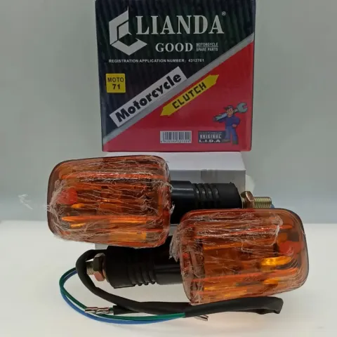 repuesto de moto MOTO71 — LUCE CRUCE SPEED NARANJADA