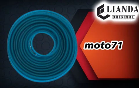 repuesto de moto MOTO71 — MANGUERA DE GASOLINA 20METRO AZUL