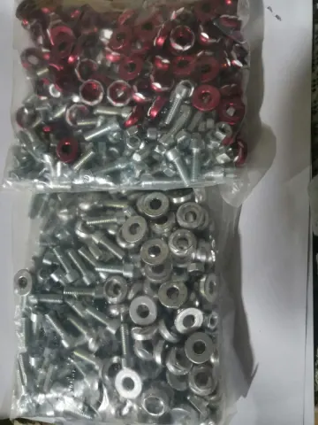 repuesto de moto MOTO71 — TORNILLO DECORATIVO PAQ100 REDONDO ROJA
