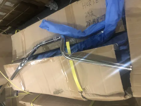 repuesto de moto MOTO71 — VOLANTE HORSE CROMADA
