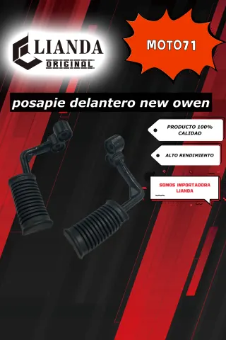 repuesto de moto MOTO71 — posapie delantero new owen